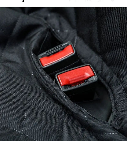 Waterproof Dog Car Seat Cover with Armrest Access