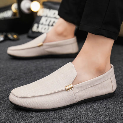Men Loafers Soft High Quality Spring Autumn Shoes Men Casual Shoes Warm Slip on Flats Driving Shoes Large Size chaussure hommes