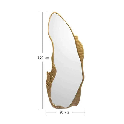 Modern Large Designer Mirror Quality Nordic Gold Big Standing Floor Mirror Full Body Aesthetic Espejos Decorativos Home Decor