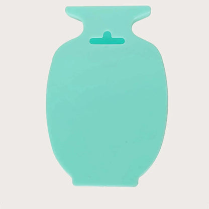 1pc, Vase Wall Mount Self Adhesive Flower Pot Hanging Decorative Reusable Wall-Mounted Flower Vase Home Decor