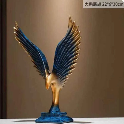 Creative Decor Sculptures Luxury Ornament  Artistic Soft Decoration  Modern Minimalist Living Room Office Wine Cabinet Decor