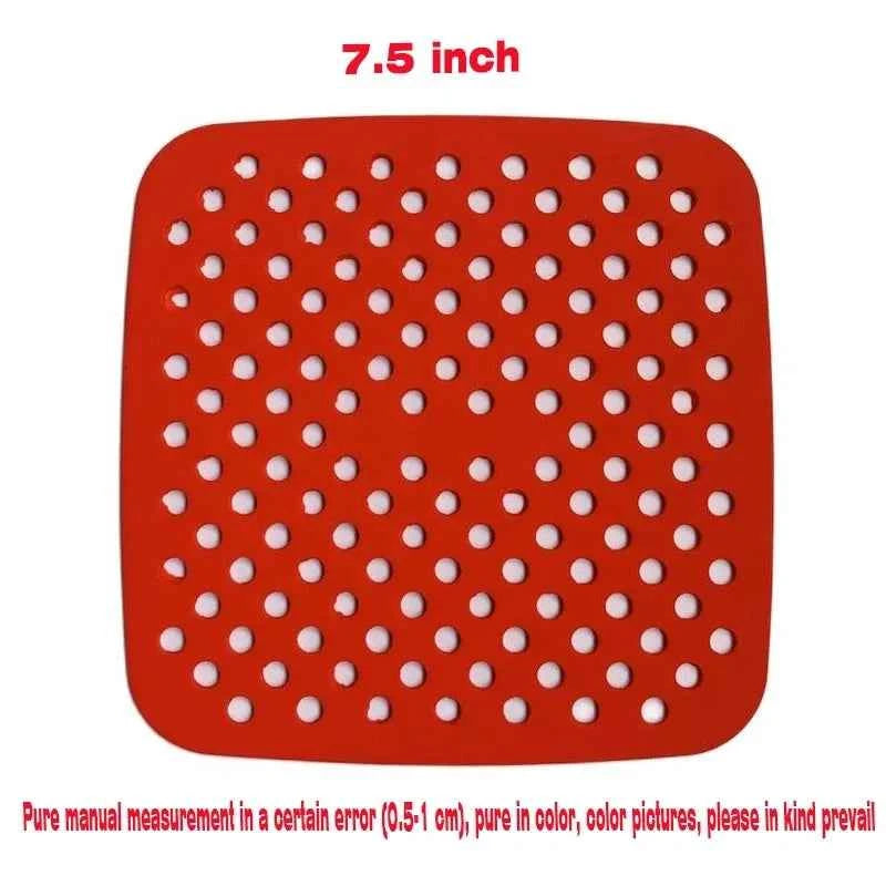 YS00032-Air fryer silicone non stick baking mat, pastry tools, oil mat, cake grill, kitchen accessories