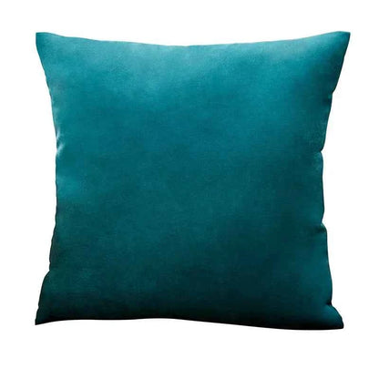 Velvet Cushion Cover Blue Home Decor Items Creative Decorative Pillows for Sofa Bed Living Room Personalized Gifts 40*40cm