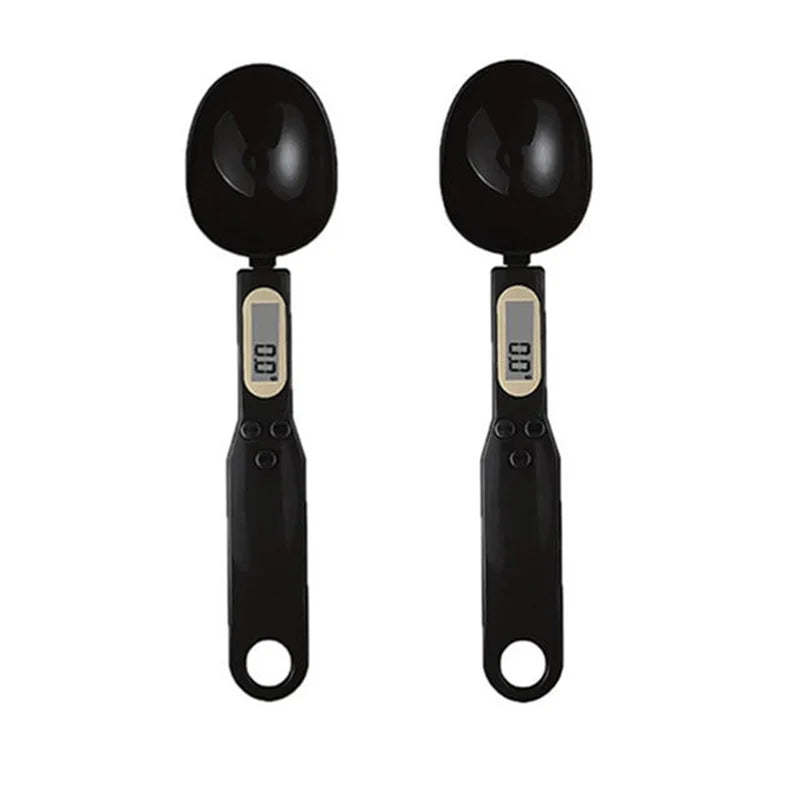 Mini Digital Spoon Scale with LCD Display, 0.1g to 500g for Coffee and Cooking