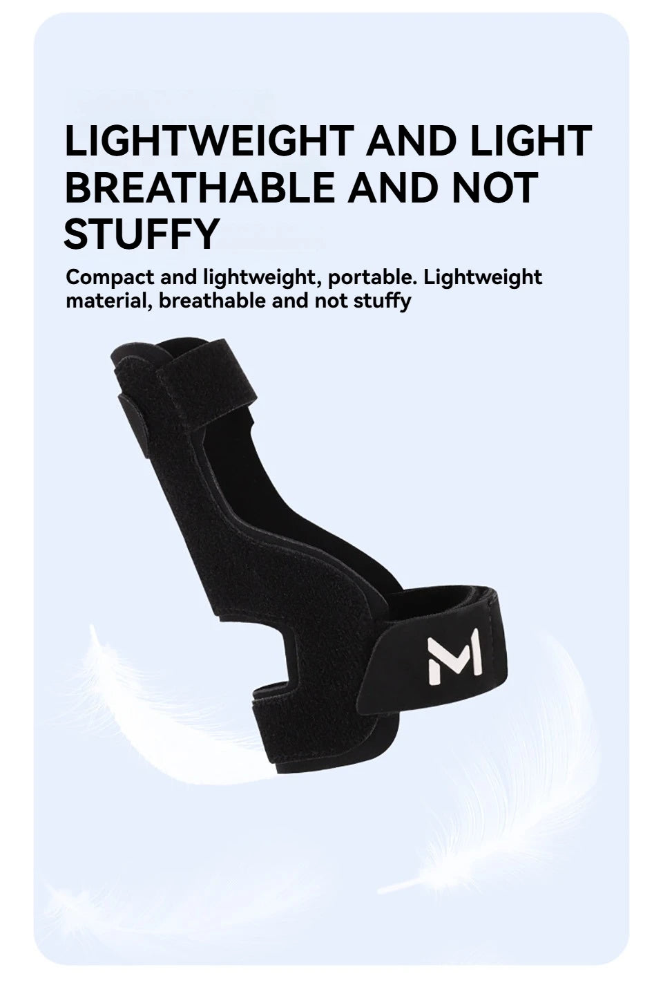 1Pcs Breathable Wrist Support Thin And Light Aluminum Plate Fixed Thumb Tendon Sheath Wrist Guard Double Binding Straps Unisex