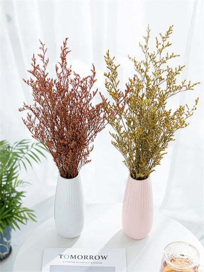 Lover Flower Bouquet,Natural Dried Flowers,Real Preserved Dancing Forever Flower,Grass Branch for Home Decoration,Wedding,Garden