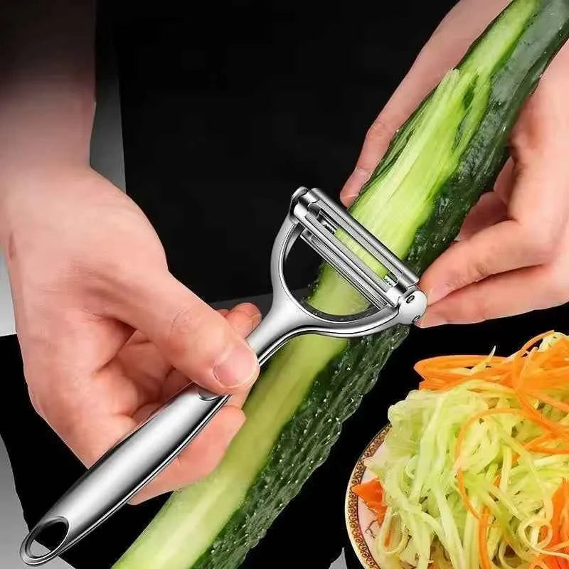 High Quality Stainless Steel Potato Cucumber Carrot Grater Julienne Peeler Vegetables Fruit Peeler Vegetable Slicer