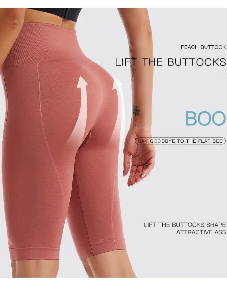 Women’s Body Sculpting High Waist Yoga Pants — Quick-Dry Running Leggings
