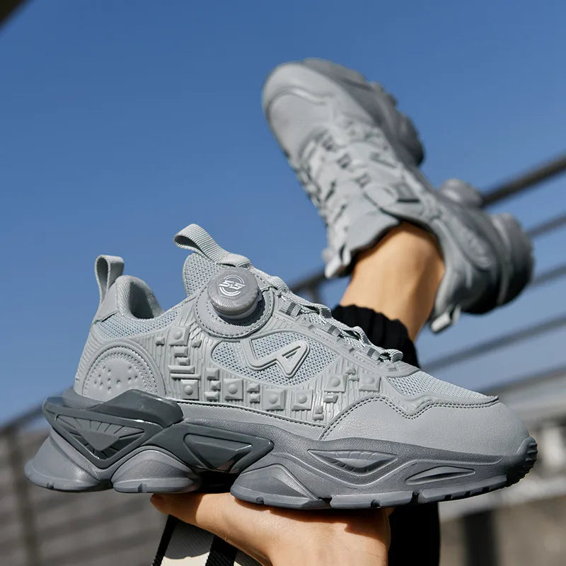 Men’s Casual Breathable Fashion Sneakers — Lightweight Running Shoes