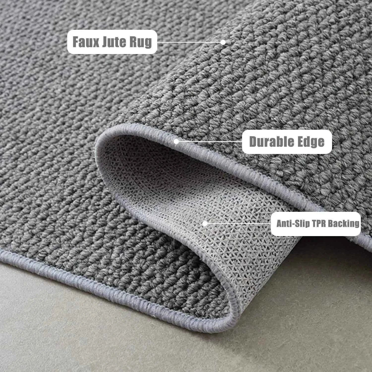 Front Door Mat Outside Entrance Welcome Mat Outdoor Indoor Entryway Rug Non-Slip Washable Doormat