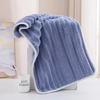 Soft Thickened Water Absorbent Bath Towel Household Wrap Towel Outdoor Beach