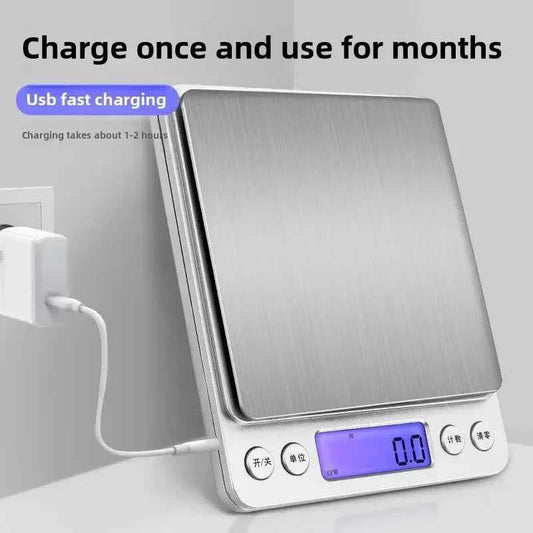 Coffee Scale Kitchen Accessories  Electronic Scale LCD Display Mini Digital Weight Bakeware Measuring Tool Kitchen Scale Balance