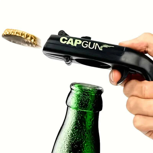 1pc Funny Cap Gun Bottle Opener, Perfect for Home Bars, Parties & Wedding Gifts, Cap Gun For Men, Beer Bottle Opener