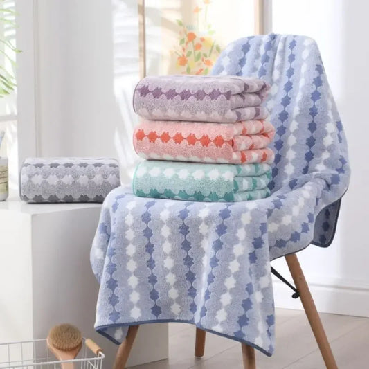 Serviettes de bain et de toilette en microfibre — Ultra absorbantes, douces pour la peau