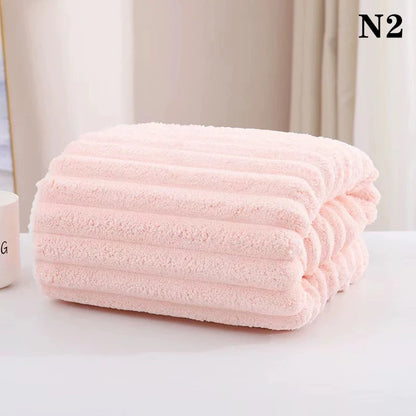 Soft Thickened Water Absorbent Bath Towel Household Wrap Towel Outdoor Beach