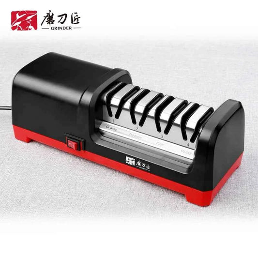 TAIDEA Professional Electric Knife Sharpener EU PLUG Grit 360/600# and Polishing Sharpening stone GrindStone Power18W