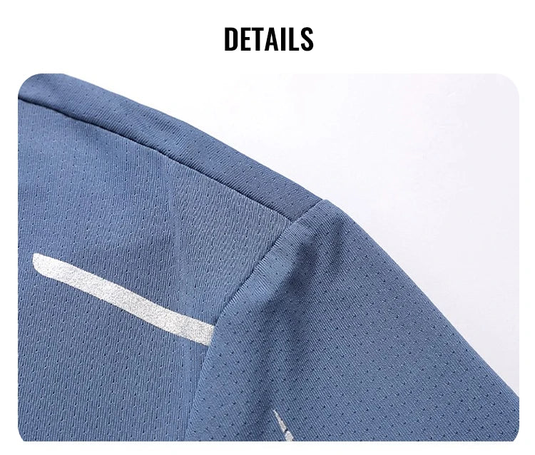 Ice Silk Running Shirts Men Loose Printing Short Sleeve Top Basketball Gym Sportswear For Male Fitness Workout Quick Dry Tee