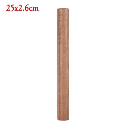Wooden Rolling Pin Fondant Cake Decoration Dough Roller Cooking Pastry Baking Tool Kitchen Accessories