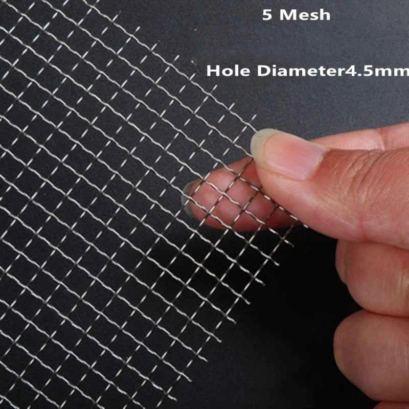 4 - 500 mesh,All Size 304 Stainless Steel Filter Wire Mesh Woven Wire Sieve Plate Screen Mesh