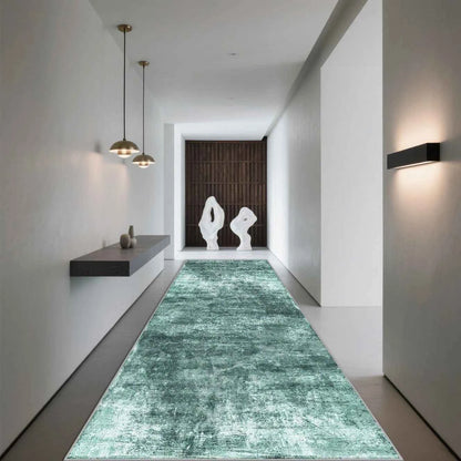 Grey Easy Clean Runner Carpets Light Luxury Floor Mat Room Doorway Hall Decor Long Corridor Carpet Home Living Room Hallway Rugs