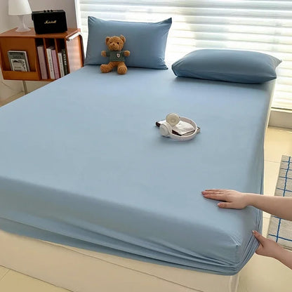 Solid Color Fitted Sheet | Single to Queen