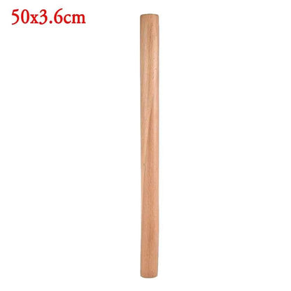 Wooden Rolling Pin Fondant Cake Decoration Dough Roller Cooking Pastry Baking Tool Kitchen Accessories