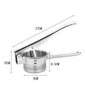 1 Pcs Stainless Steel Potato Machine For Potato Fruit Vegetable Juicer Presser Potato Mashers Ricers Kitchen Cooking Tools