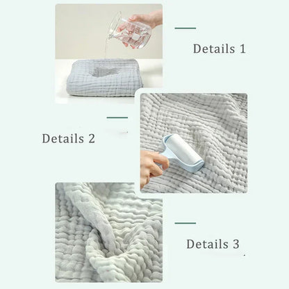 Pure Cotton Bubble 6 Layers Baby Bath Towel Kids Swaddle Wrap Bedding Muslin