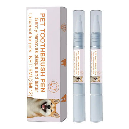 Pet Dental Cleaning Pen – Dog & Cat Tooth Whitener & Fresh Breath Pen