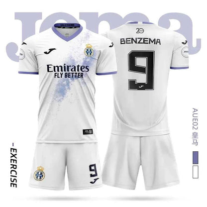 joma Homer soccer jersey short-sleeved shirt + shorts set 3DT T-shirt children's training uniform team match soccer jersey