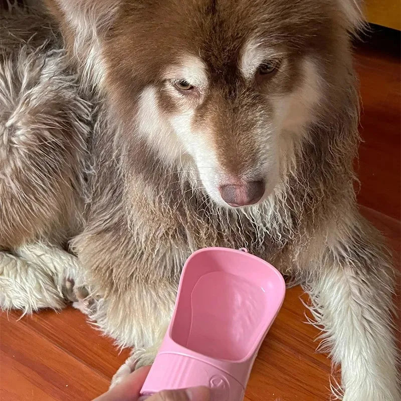 320ml Portable Dog Water Bottle & Food Container