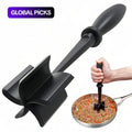 1pc Meat Chopper, Meat Shredder, Heat Resistant Suitable For Hamburger Meat Ground Beef Smasher