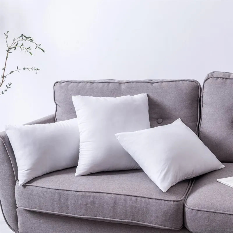 White Bounce Back Pillow Insert, Multiple Sizes