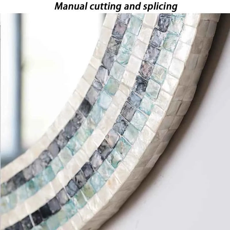 Wall Hanging Decorative Mirrors Living Room Glass Bedroom Decorative Mirrors Bathroom Aesthetics Makeup Mirror Room Decor