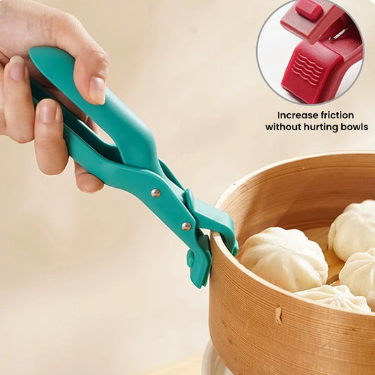 Silicone Anti-Scald Plate and Bowl Clip Lifter for Hot Dishes