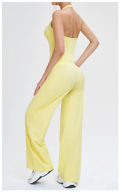 Women’s 2-Piece Yoga Tracksuit — High Waist Leggings & Sports Top