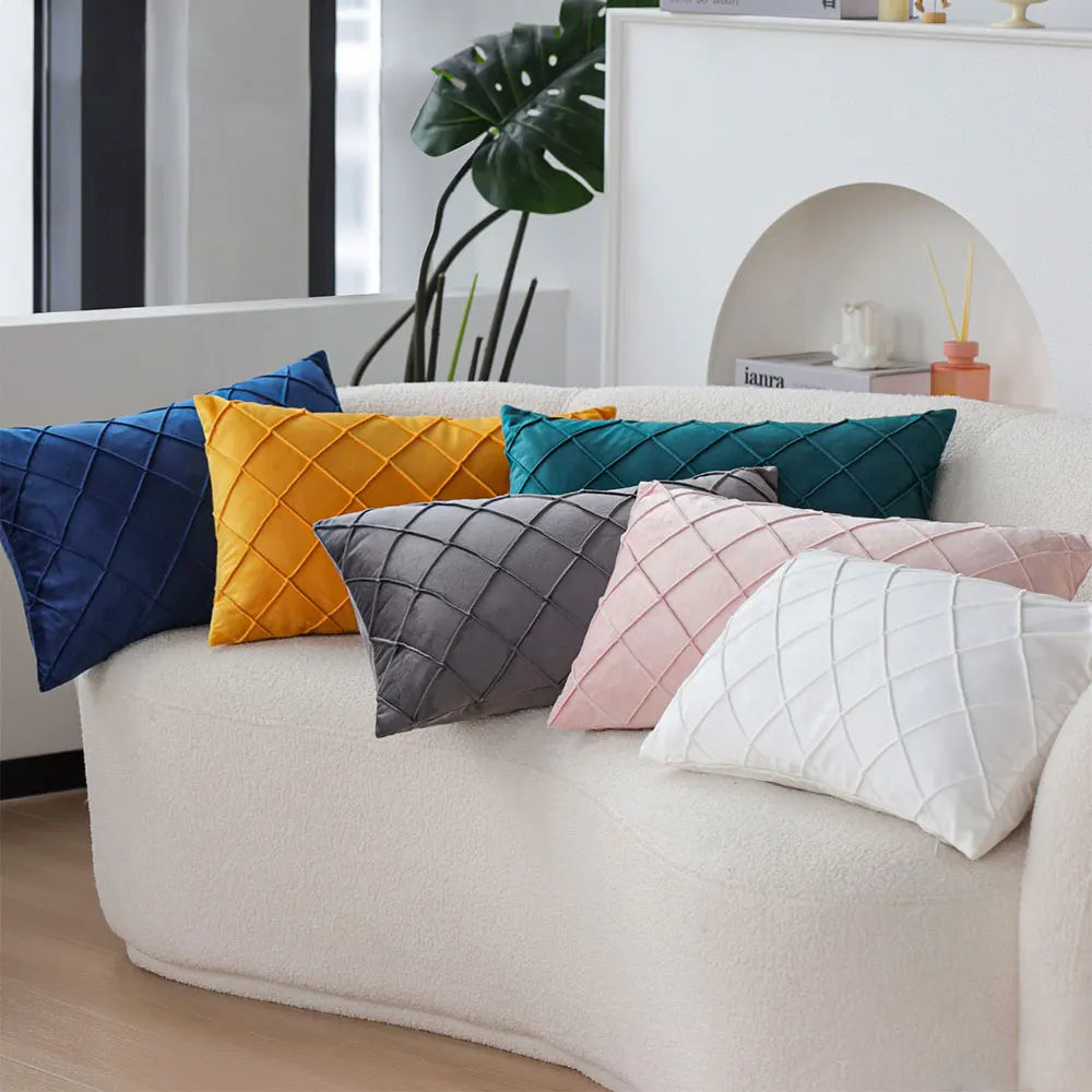 Ultra Soft Rectangular Cushion Cover, No.14 Colorway