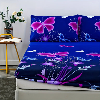 3-Piece Coordinated Print Bedding Set