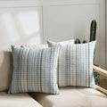 Jacquard Plush Cushion Cover, 5 Colors & 3 Sizes