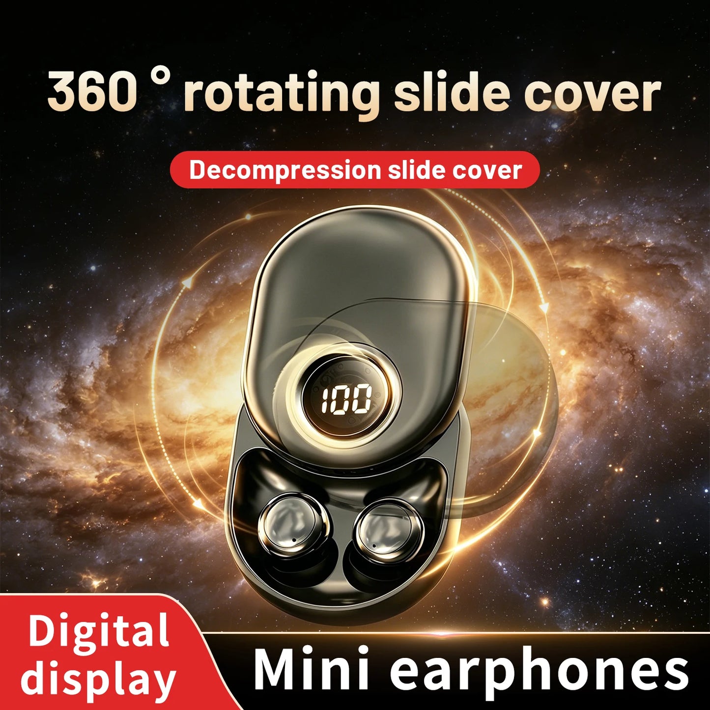 SK55 Sleep Earbuds – Bluetooth 6.0, Noise Cancelling, Zero Ear Pressure, Invisible Flat Design