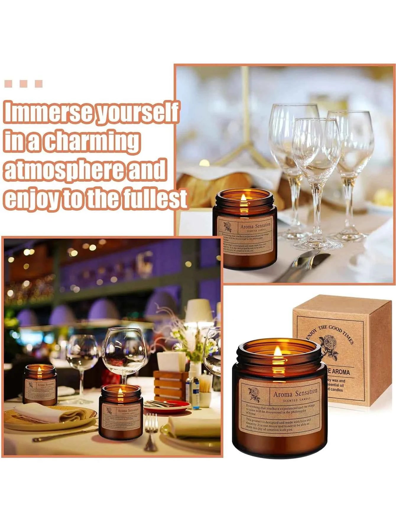 Canned candles are perfect gifts for couples and students' birthday parties, suitable for families to relieve stress and meditat