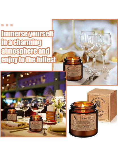Canned candles are perfect gifts for couples and students' birthday parties, suitable for families to relieve stress and meditat