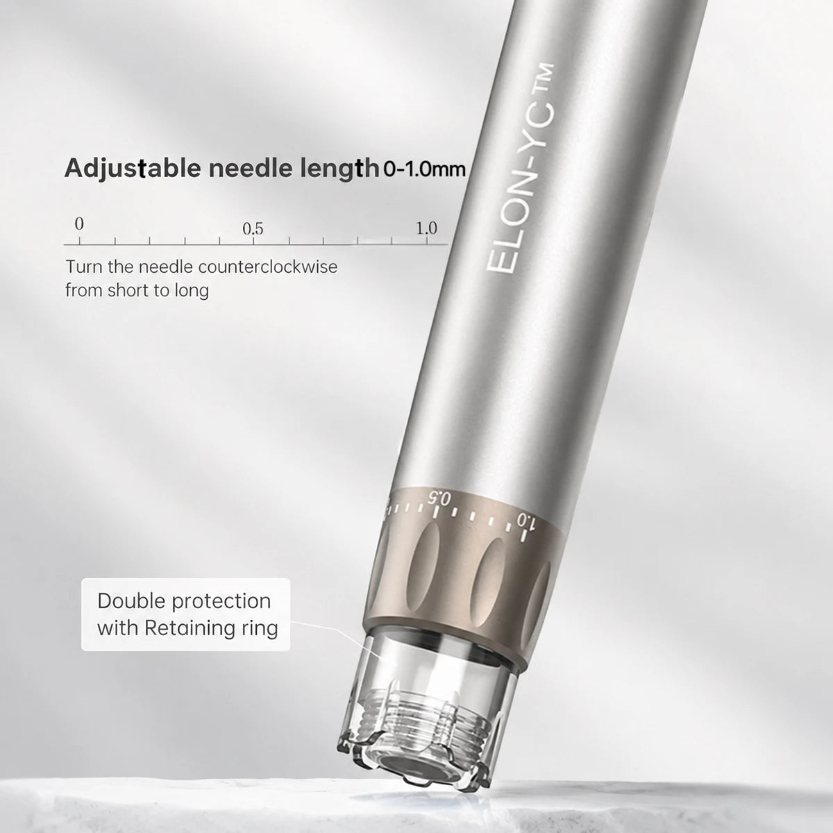 Microneedling Pen with 10 Cartridges, 2-in-1