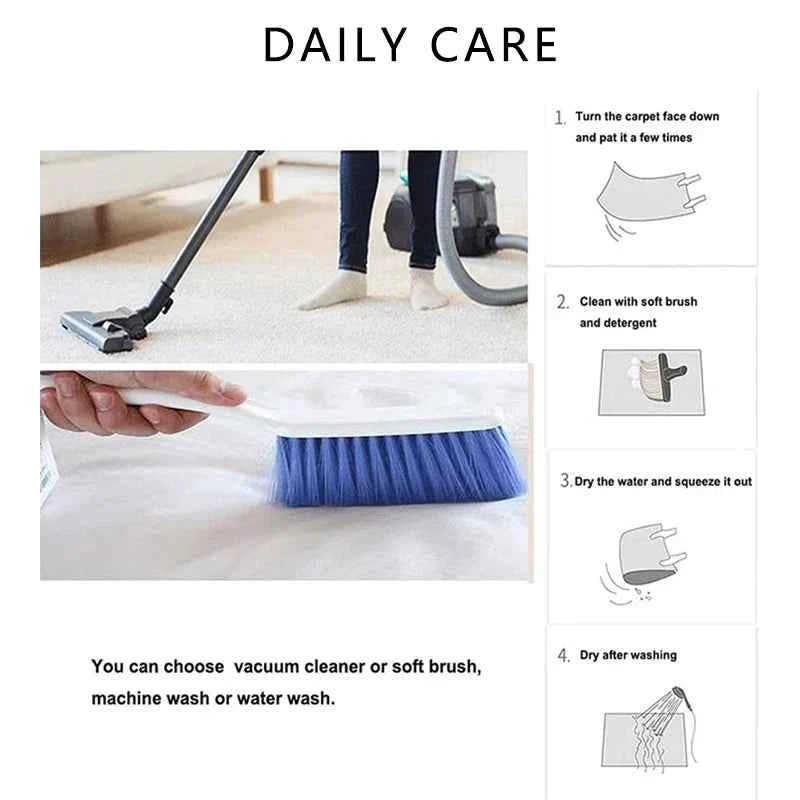 One Piece Luffy Gear 5 Plush Anime Rug - Non-Slip Soft Carpet for Bedroom Livingroom Gaming Room Decor Otaku Gift for Men & Fans