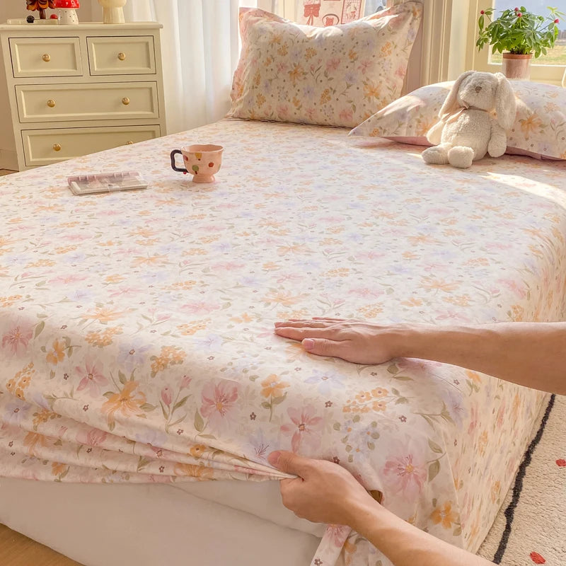 100% Cotton All-Season Flat Sheet, Wrinkle-Resistant