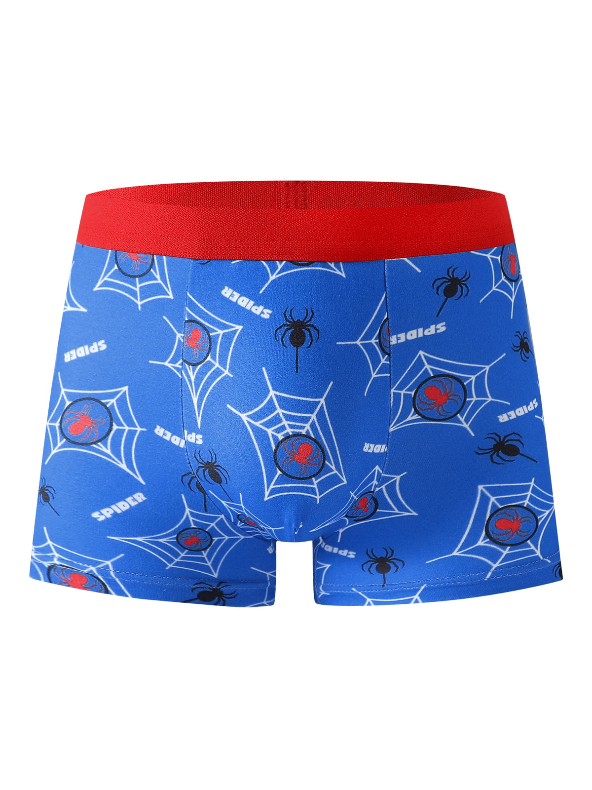 5-Pack Spider Print Boys Underwear, Soft Cotton