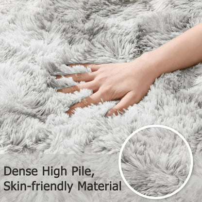 Rugs 160x230cm 120x160cm Soft Fluffy Area Rugs for Bedroom Living Room Dorm Nursery Kid Washable Rug Antiskid Shaggy Rug Carpets