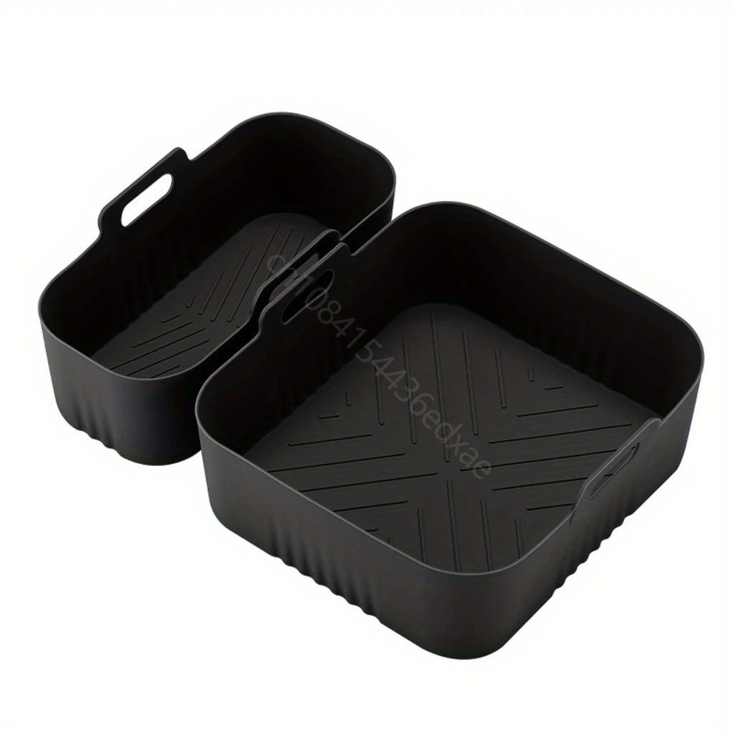 Air Fryer Silicone Liner for Philips Dual Basket Air Fryer NA350 Series 6L/3L Reusable Dual Airfryer Liner Air Fryer Accessories