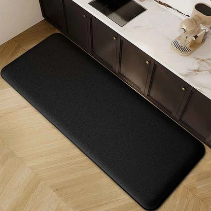 1pc long strip thickened kitchen floor mat flannel non-slip bathroom absorbent mat home door dirt-resistant foot mat
