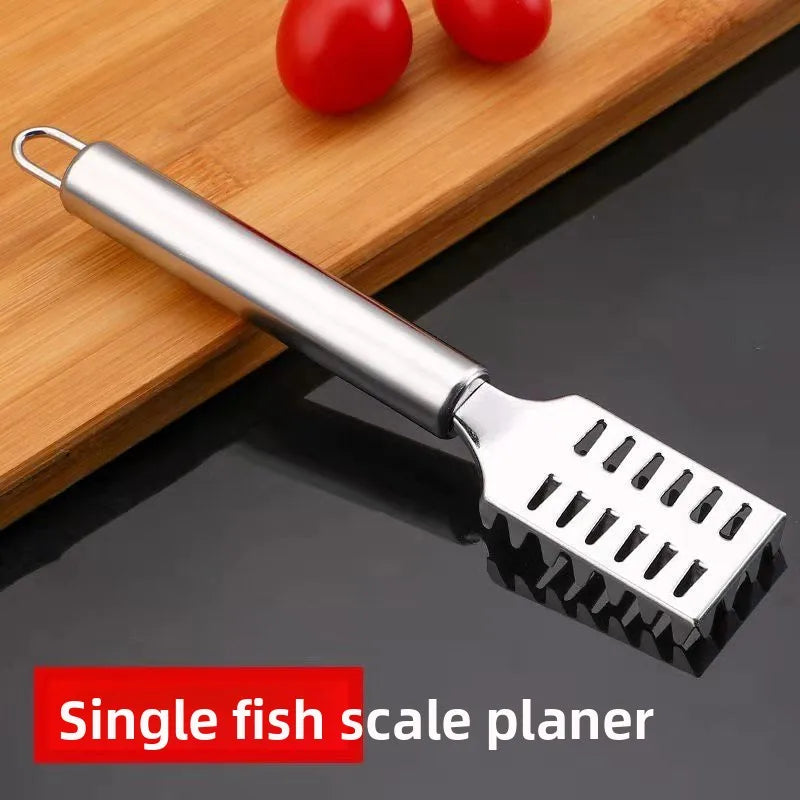 Anti-Splash Stainless Steel Fish Scale Remover Scaler